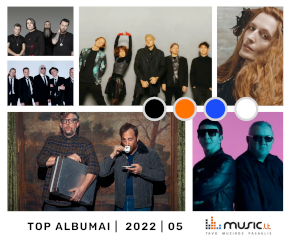 Žymiausi praėjusio mėnesio albumai - 2022 m. gegužės apžvalga (+ TOP 15, balsavimas) 